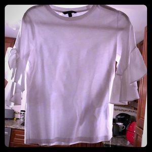 White banana republic shirt